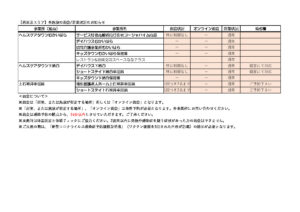 【西東京エリア】各施設の面会・営業状況のお知らせのサムネイル