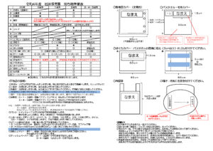 令和4年度　持ち物準備表 新のサムネイル